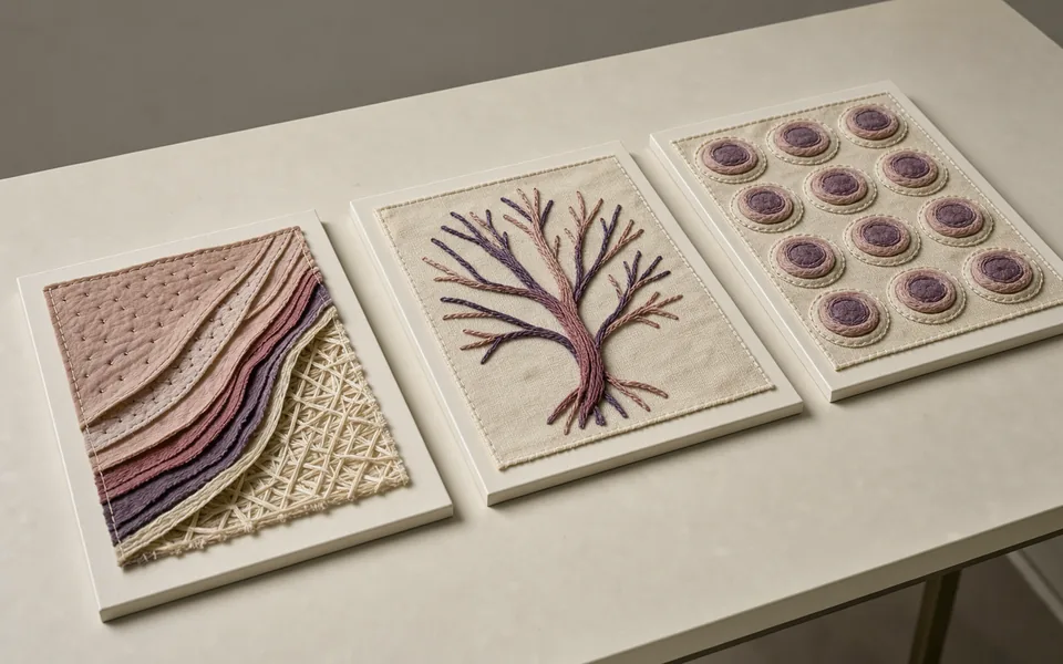 Separate textile models of skin layers, small vessels and migrating cells